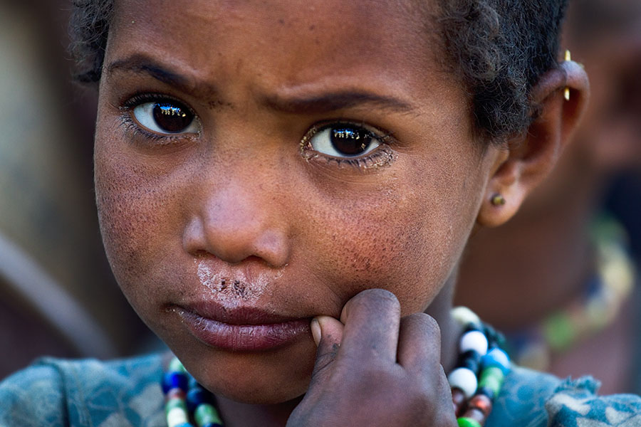 80   Little Ethiopian girl